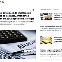 Conjuntura Fuses e aquisies de empresas em mnimos de trs anos. Americanos reduzem em 28% negcios em Portuga